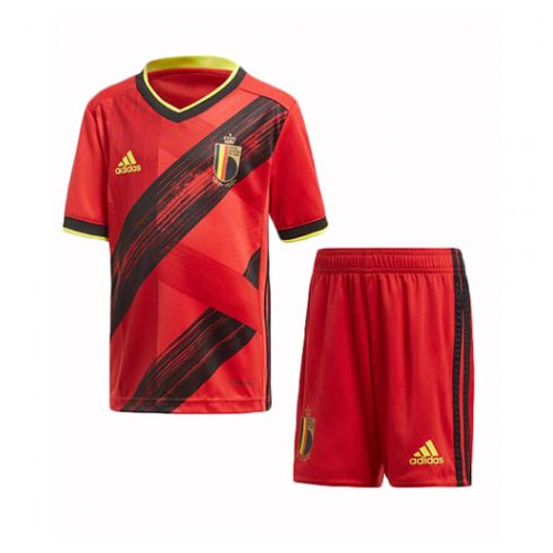 Camiseta Bélgica Replica Primera Ropa Niños 2020