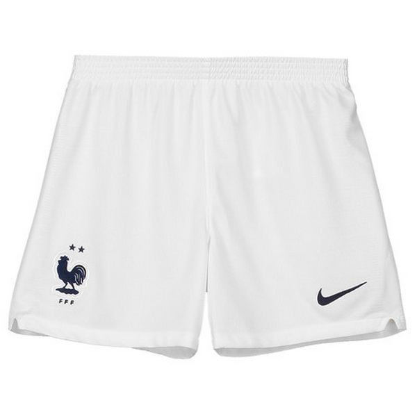 Pantalones Francia Replica Primera Ropa 2018 Blanco