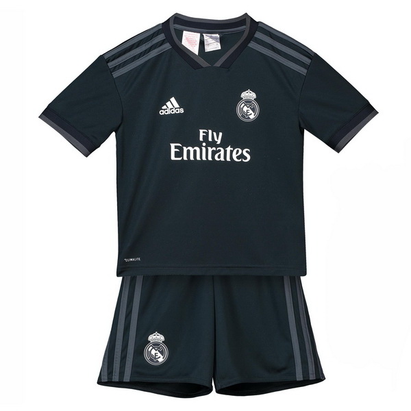 Camiseta Real Madrid Replica Tercera Ropa Niños 2018/19 Negro