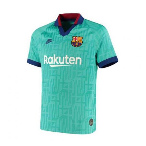 Camiseta Barcelona Replica Tercera Ropa 2019/20 Verde