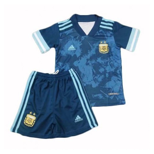 Camiseta Argentina Replica Segunda Ropa Niños 2020 Azul