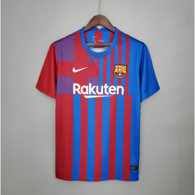 Tailandia Camiseta Barcelona Replica Primera Ropa 2021/22 Azul