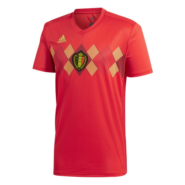 Tailandia Camiseta Belgica Replica Primera Ropa 2018