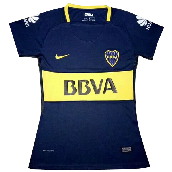 Camiseta Boca Juniors Replica Mujer Primera Ropa 2017/18