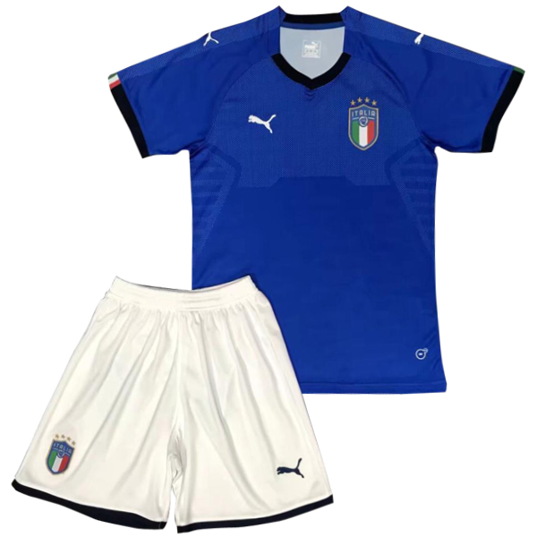 Camiseta Italia Ninos Replica Primera Ropa 2018