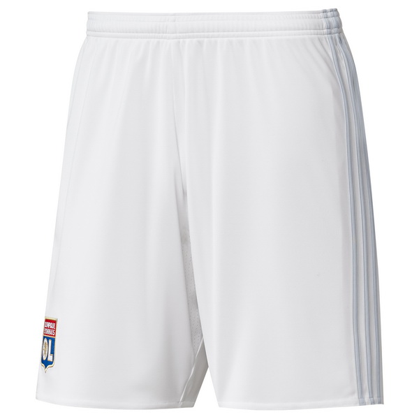 Pantalones Lyon Replica Primera Ropa 2017/18 Blanco