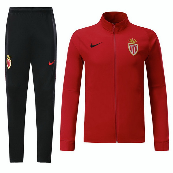 Chandal AS Monaco Ninos 2017/18 Rojo