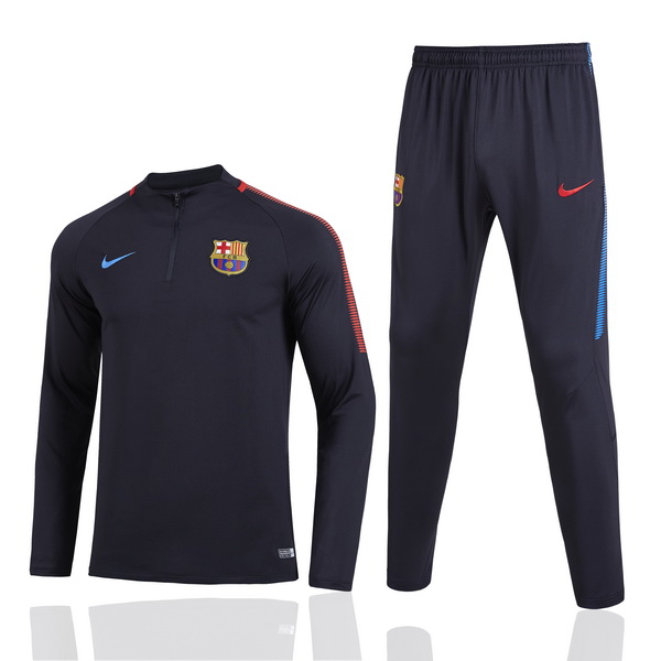 Chandal Barcelona Niños 2017/18 Negro