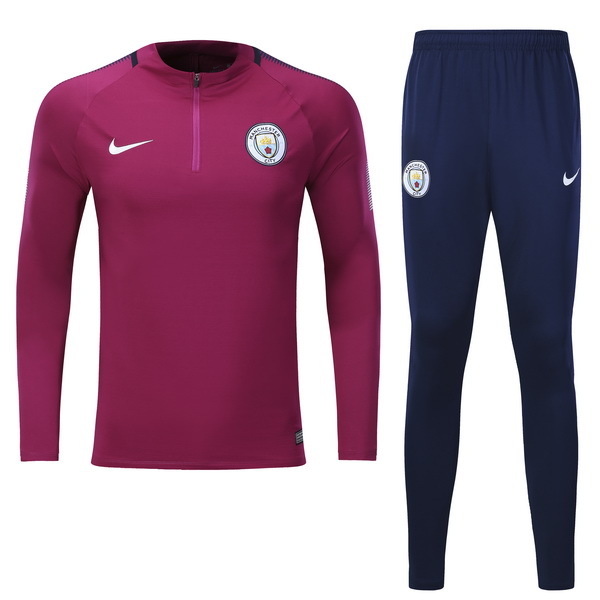 Chandal Manchester City Ninos 2017/18 Purpura Azul