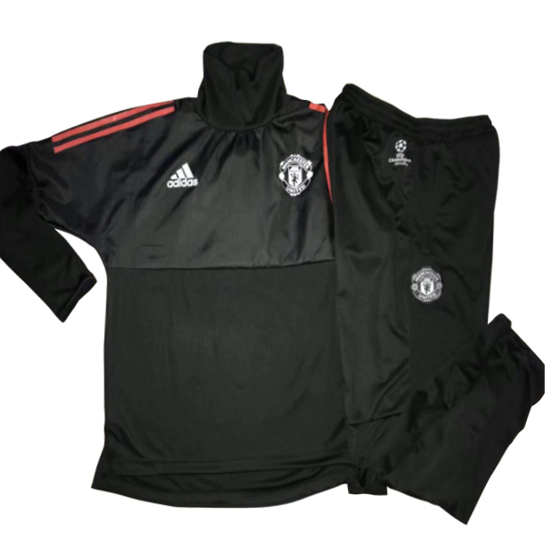 Chandal Manchester United Niños 2017/18 Negro