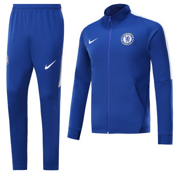 Chandal Chelsea 2017/18 Niños Azul Claro