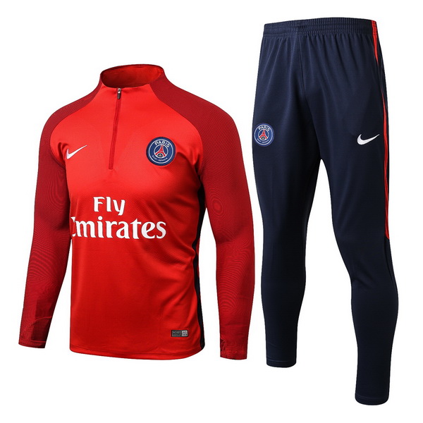 Chandal Paris Saint Germain Niños 2017/18 Rojo