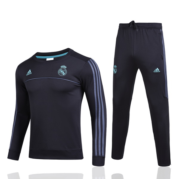 Chandal Real Madrid Niños 2017/18 Negro Verde