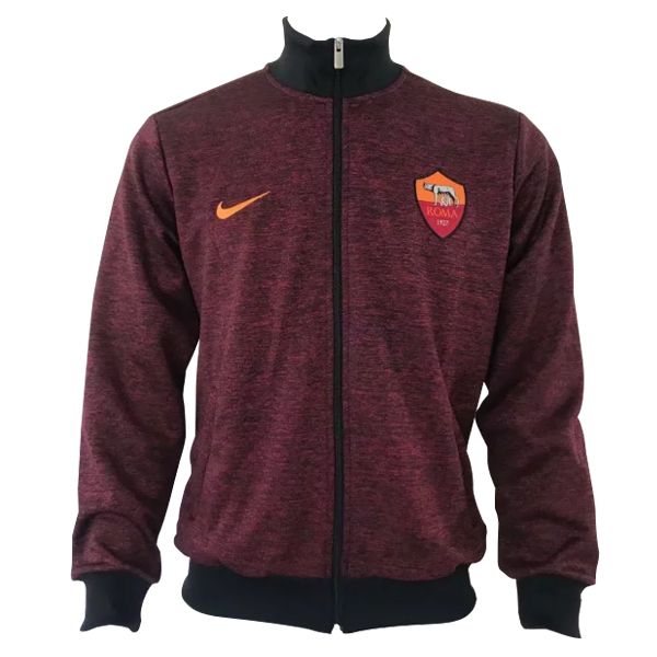 Chaqueta AS Roma 2017/18 Rojo Marino