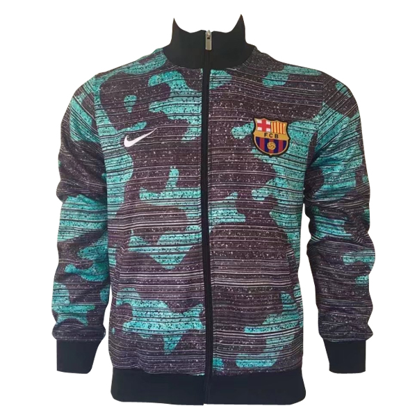 Chaqueta Barcelona 2017/18 Azul Verde