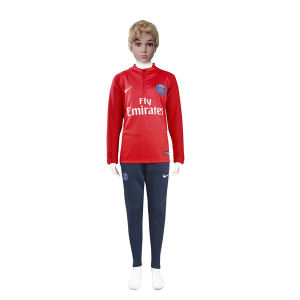 Chandal Paris Saint Germain Niños 2017/18 Rojo