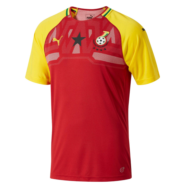 Camiseta Conmemorativa Ghana Replica Primera 2018 Rojo