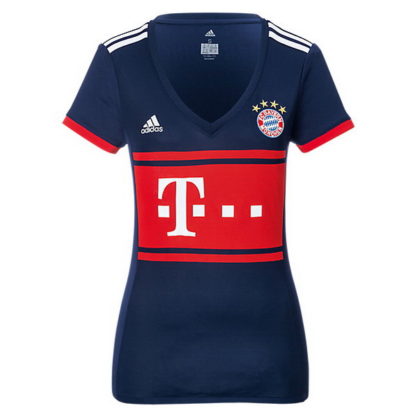 Camiseta Bayern de Múnich Replica Segunda Ropa Mujer 2017/18