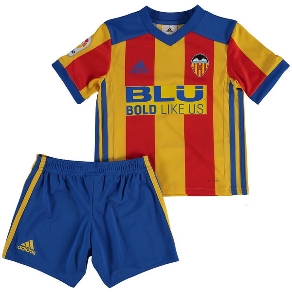 Camiseta Valencia Replica Segunda Ropa Niños 2017/18