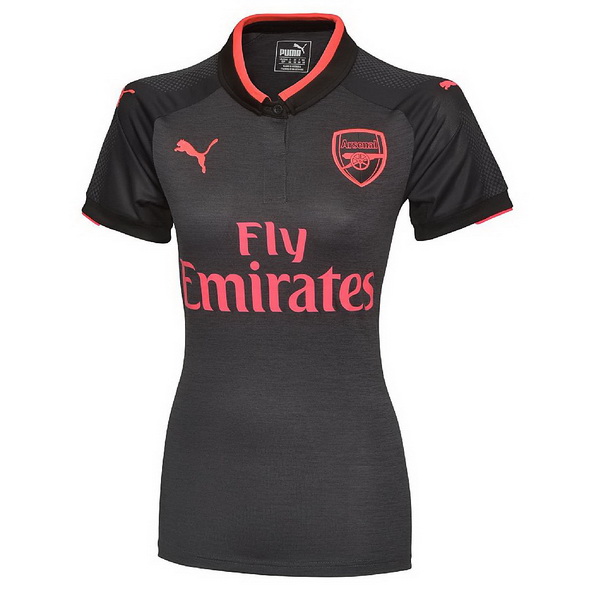 Camiseta Arsenal Replica Tercera Ropa Mujer 2017/18