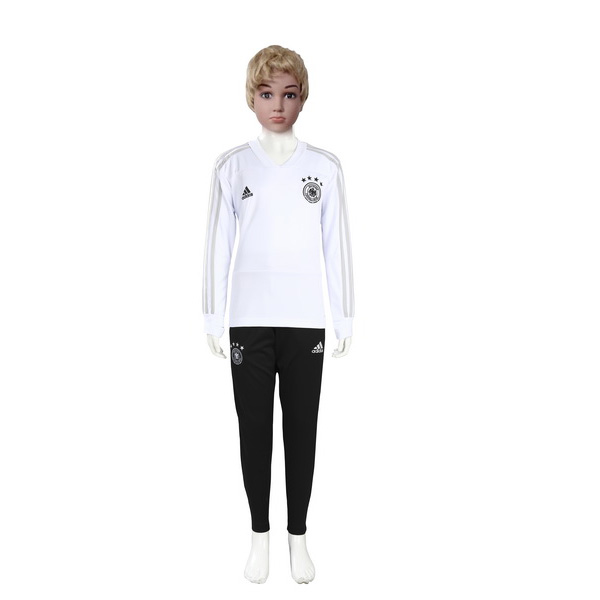 Chandal Niños Alemania 2018 Blanco